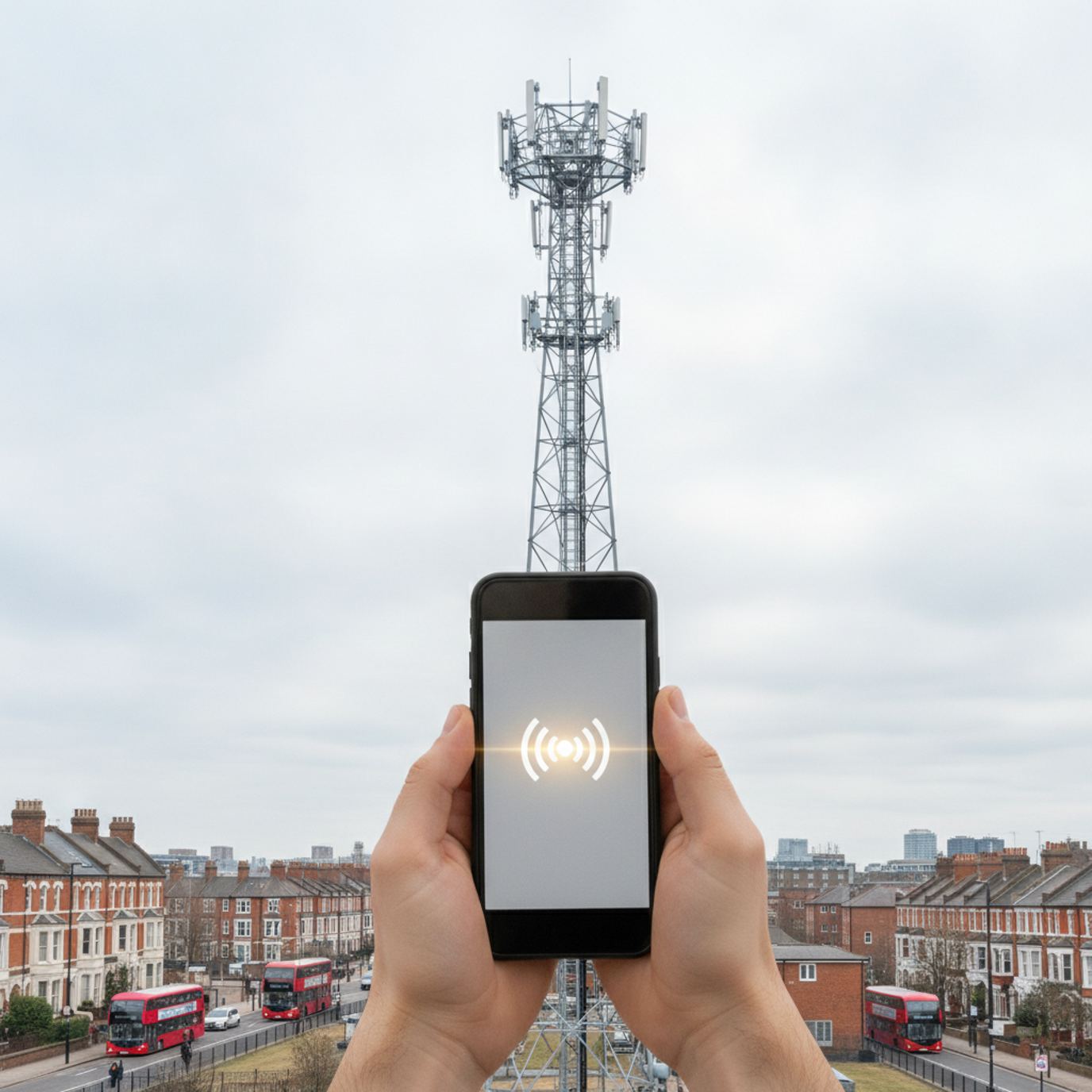 1pMobile EE｜通信回線のつながりを確認しているイメージ
