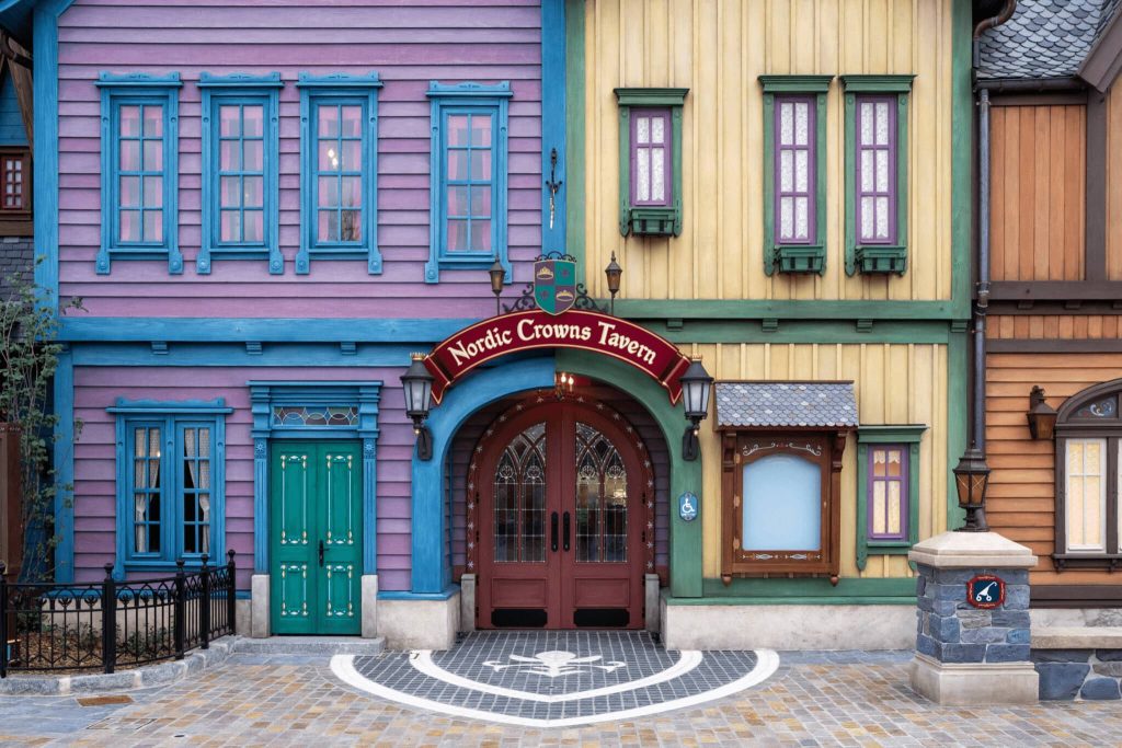 アドベンチャー・ワールドのグルメ、Nordic Crowns Tavernの外観